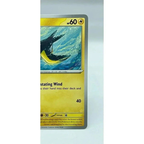 Wattrel 81/193 S&V: Paldea Evolved‎ Non-Holo Pokémon TCG Mint Unplayed - Picture 3 of 6